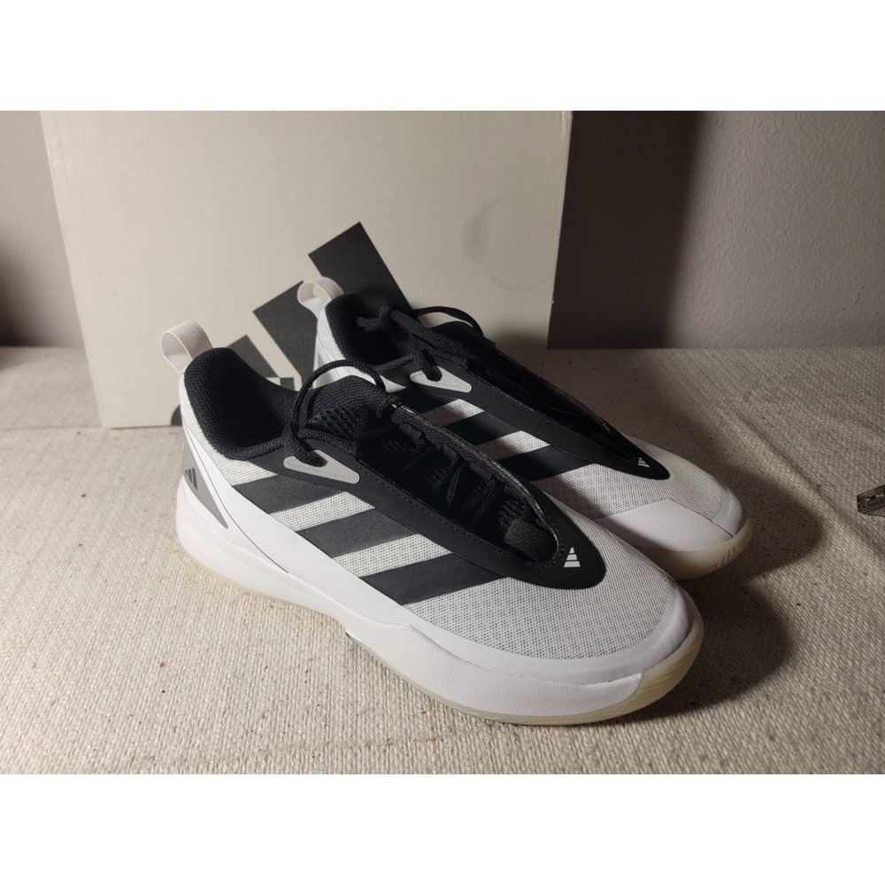 Adidas Subzone Basketball Shoes Men 8 Women 9 White Black IH5840 New In Box‎